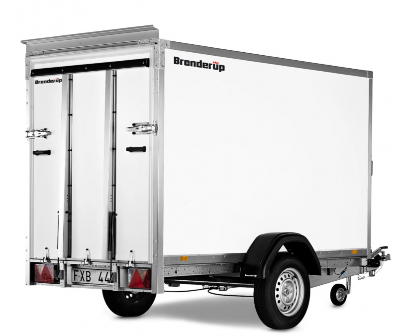 Skåpsläp 7300b 1550x3000x1850 1000kg Ramp Se 20-
